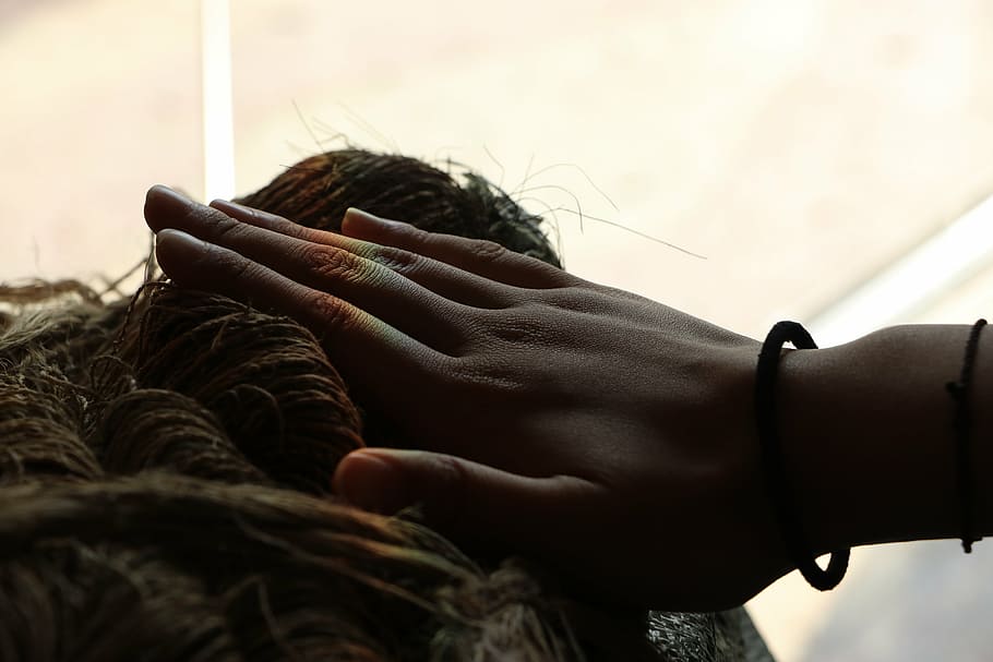 linen thread, a light, hand, treatment, people, human hand HD wallpaper