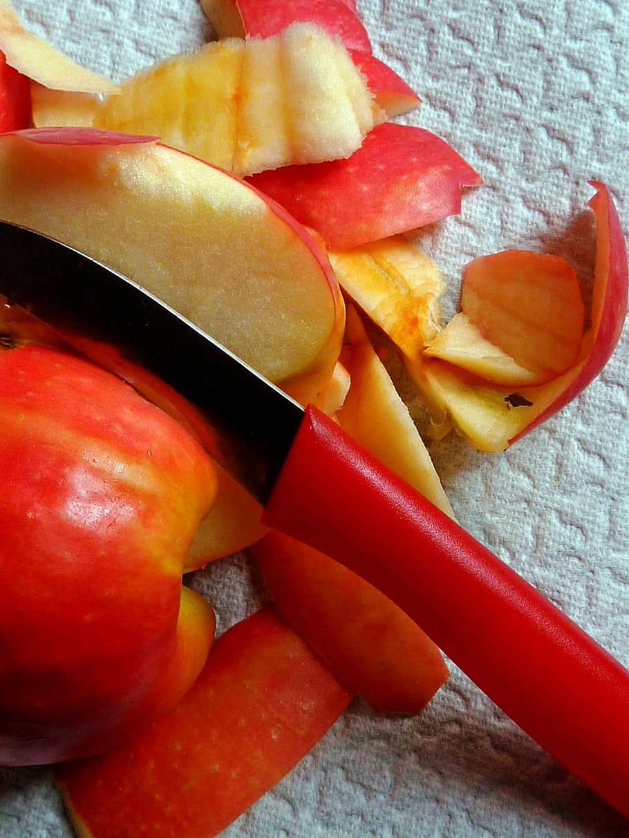 apple, apple tree, colorful, eat, fruit, fruits, healthy, green HD wallpaper