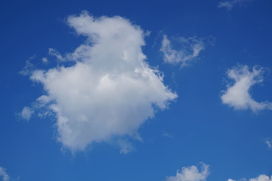 sky, clouds, blue, covered sky, the sky, cloud - sky, low angle view HD wallpaper