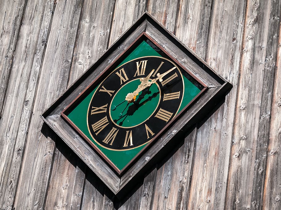 clock, church clock, clock tower, steeple, dial, pointer, time of HD wallpaper
