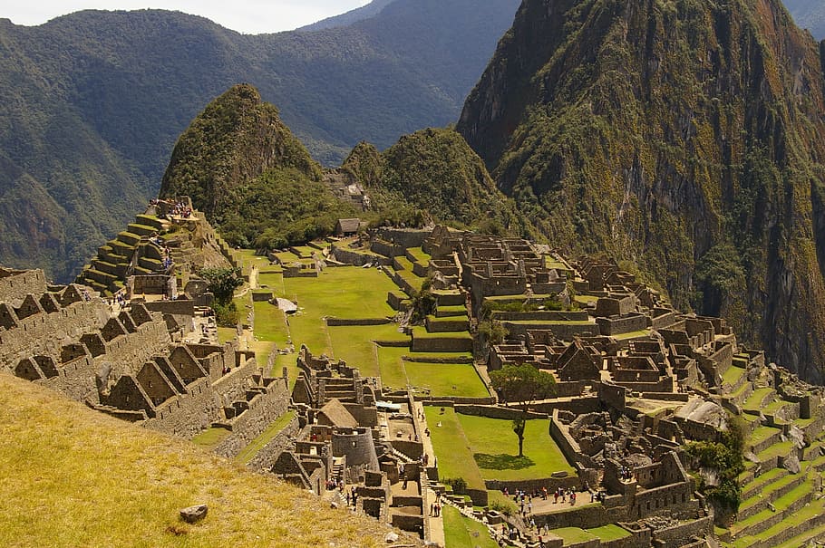 peru, ruins, mountain, ancient, history, the past, ancient civilization HD wallpaper