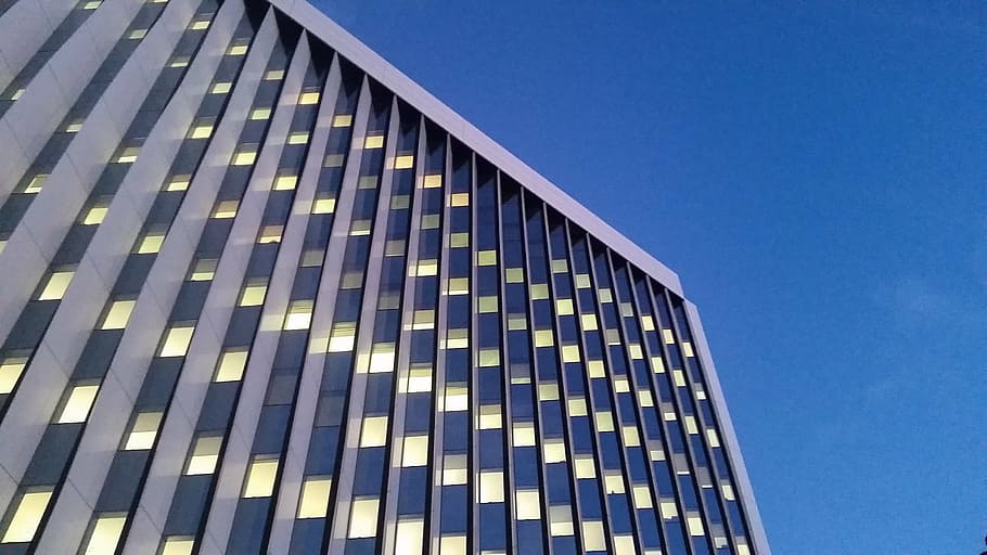 offices, building, skyscraper, city, architecture, office Building HD wallpaper