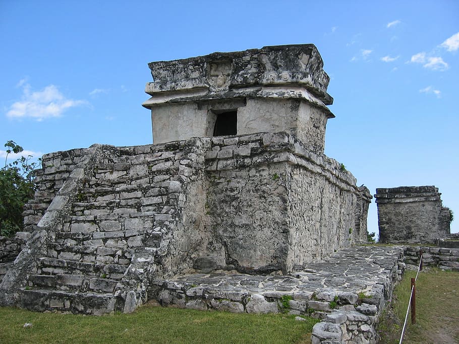 mexico, tulum, ancient, yucatan, landmark, archeology, ruins HD wallpaper