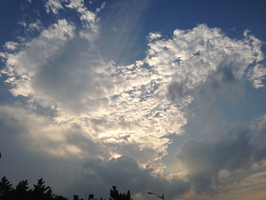 sky, cloud, solar, cloud - sky, beauty in nature, tranquility HD wallpaper