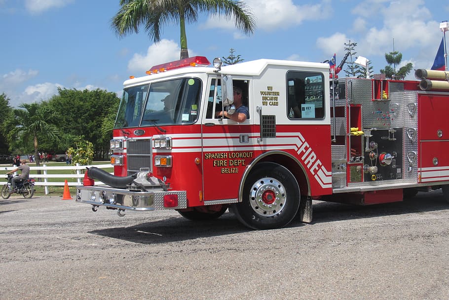 Hd Wallpaper Fire Truck Red Transportation System Vehicle