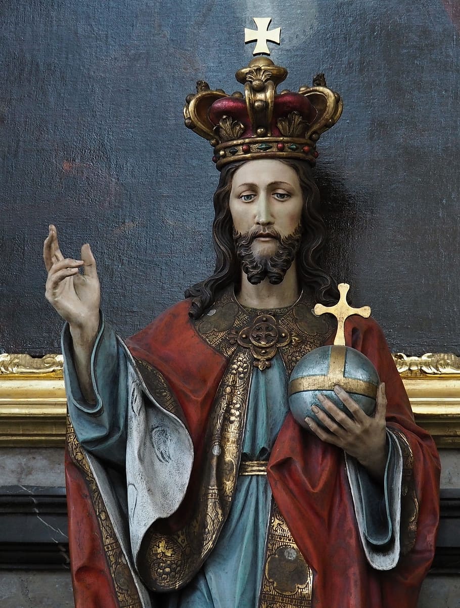 christ the king, jesus, the ruler of the, mr, god, sculpture, HD wallpaper