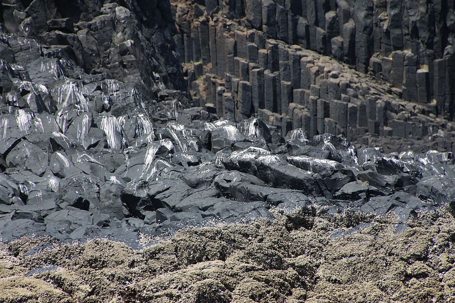 special terrain, basalt, volcanic, rock, no people, solid, rock - object, HD wallpaper