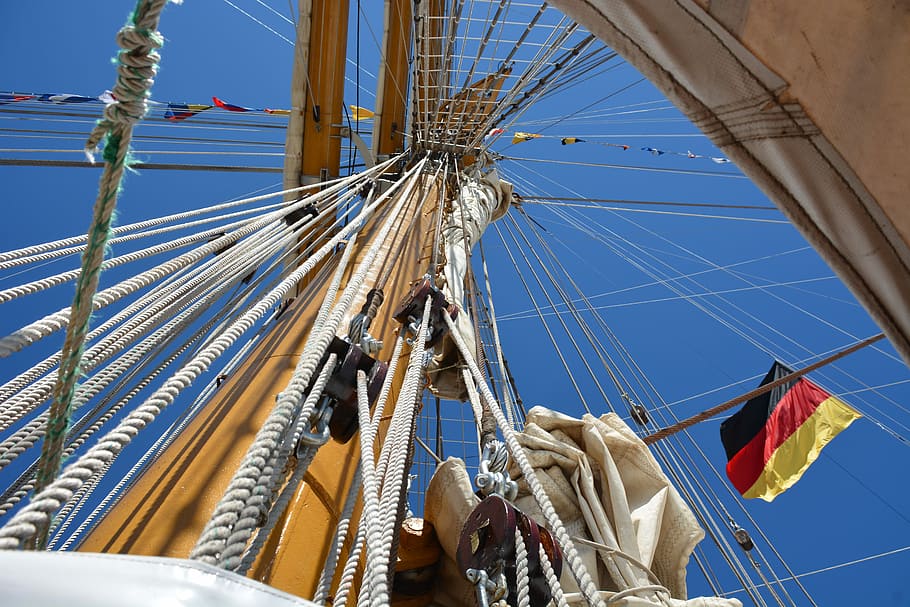 Technology, Sailing Vessel, rigging, navy, mast, nautical vessel HD wallpaper