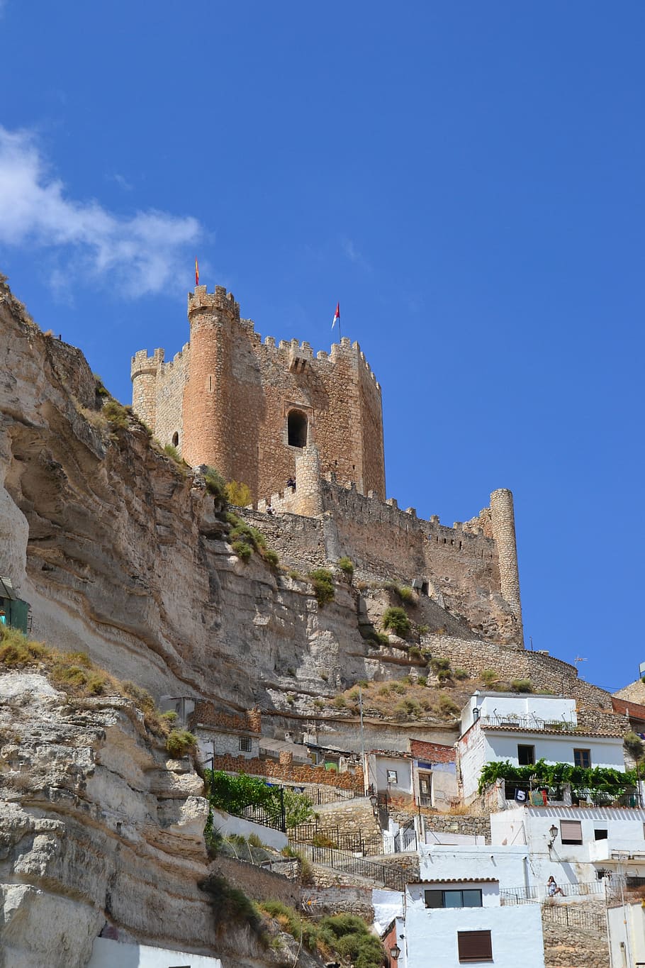 castle, architecture, spain, monument, fortress, middle ages HD wallpaper