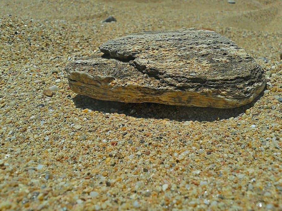 Rock, Pebble, Sand, Dirt, Stone, tranquil, natural, outdoors HD wallpaper
