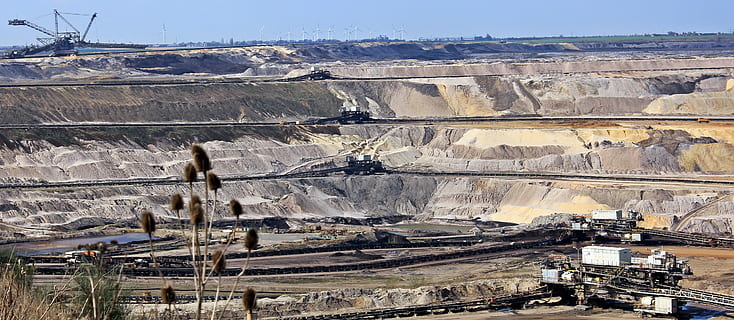 Open Pit Mining, Open-Cast Mining Inden, raw materials, removal HD wallpaper