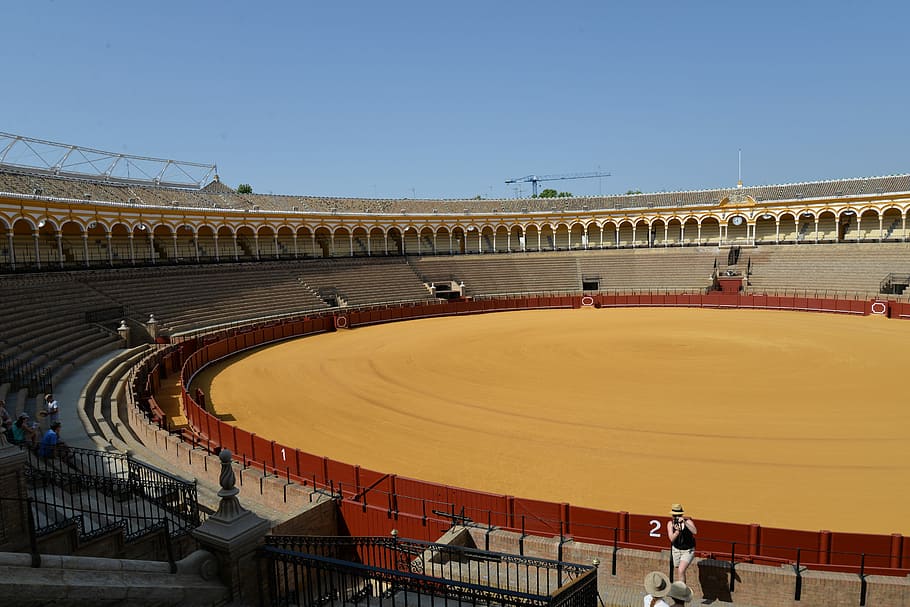 Corrida, Sevilla, Spain, Tourism, trivia, sport, stadium, soccer, HD wallpaper