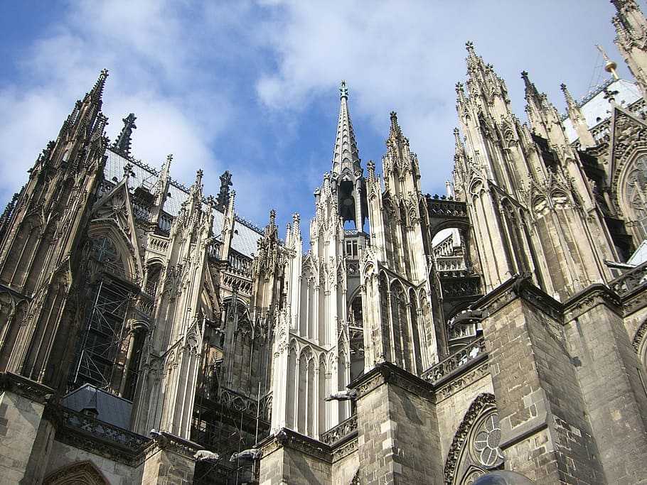 cologne, dom, facade, cologne cathedral, landmark, places of interest HD wallpaper