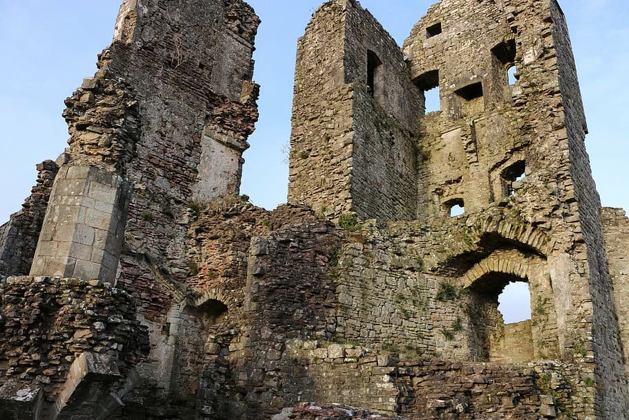 castle, landscape, architecture, medieval, ancient, landmark HD wallpaper