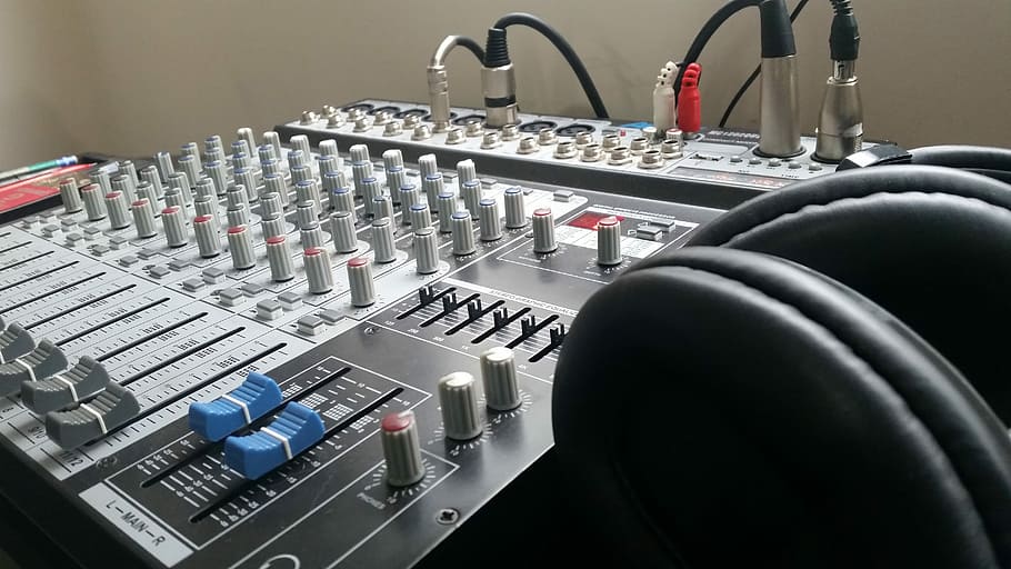 Mix, Audio, Sound, Dj, sound mixer, recording studio, music, HD wallpaper