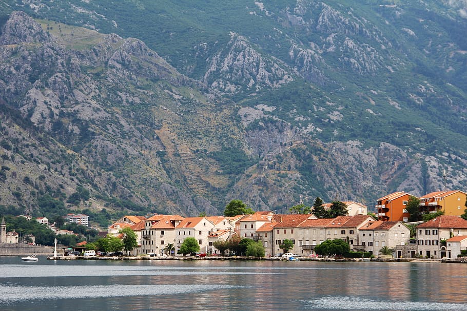 island, small, water, places of interest, holiday, montenegro, HD wallpaper