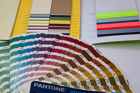 color patterns, paper pattern, pantone, evaluation, decision HD wallpaper