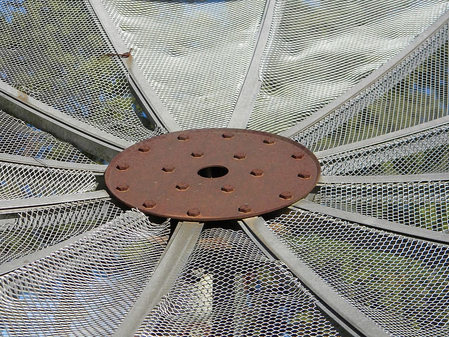 antenna, rust, iron, metal, mesh, pattern, no people, close-up HD wallpaper