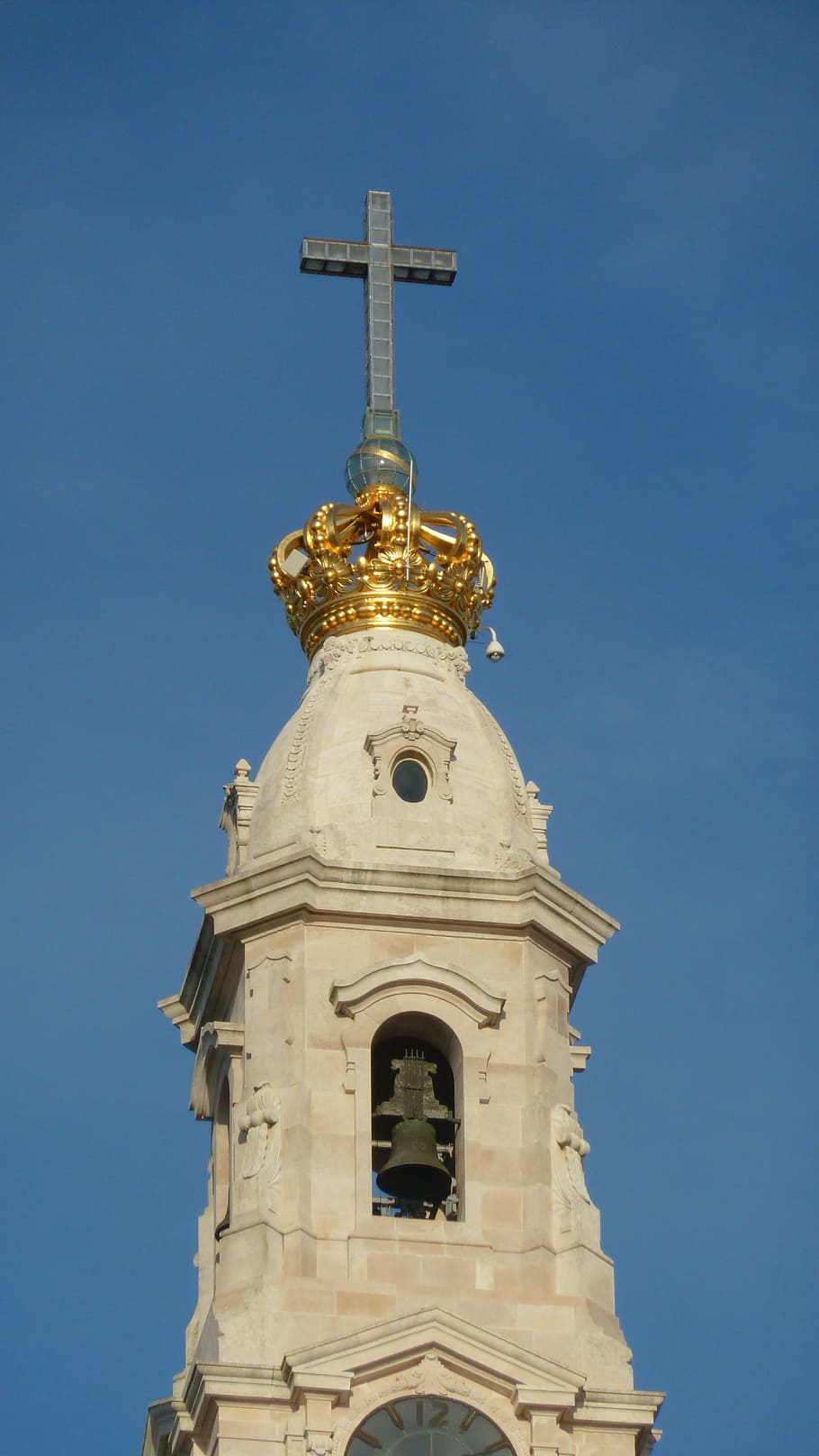 steeple, cross, crown, belfry, bell tower, architecture, architectural HD wallpaper