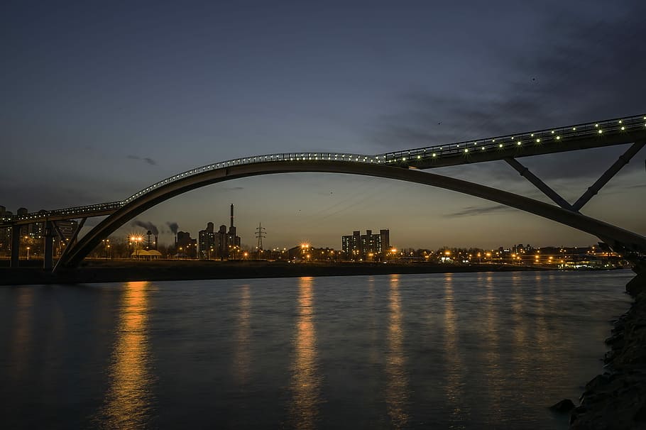 Seonyudo, Han River, Bridge, bridge - man made structure, sky HD wallpaper