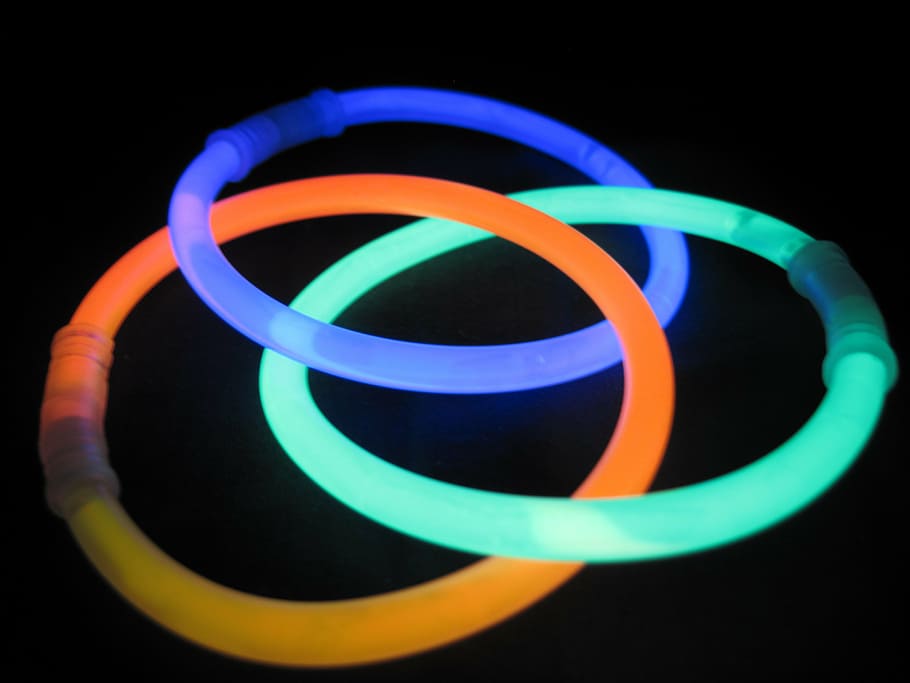 glow stick, light, color, deco, lighting, colorful, lights HD wallpaper