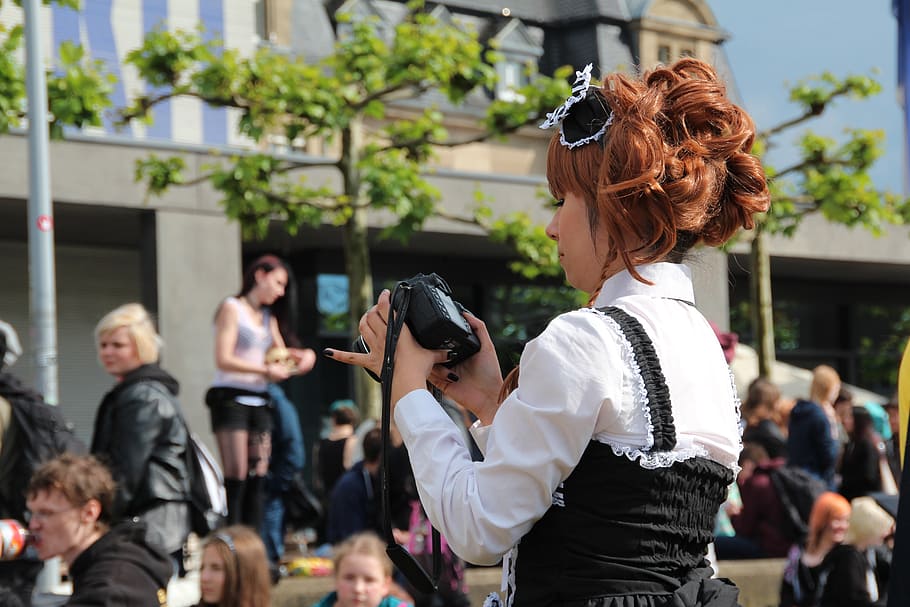 photograph, check, sight, visit, setting, camera, real people HD wallpaper