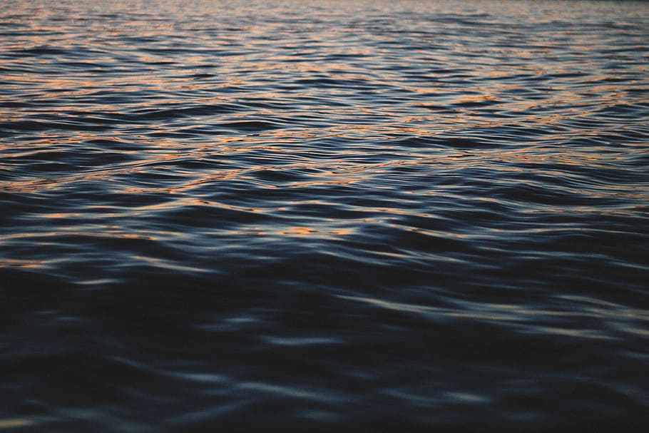 sea, ocean, water, wave, full frame, backgrounds, waterfront HD wallpaper