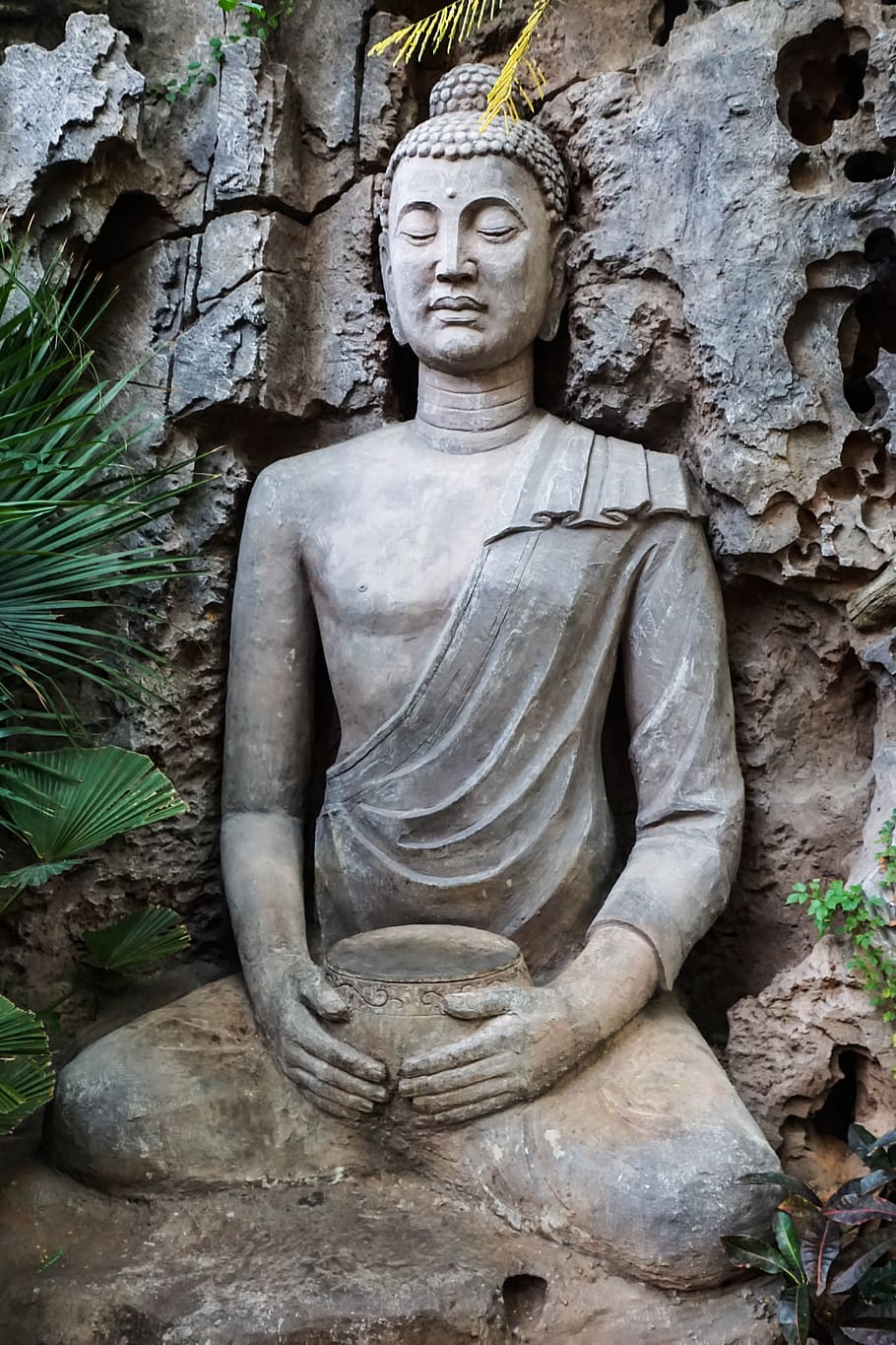 sculpture, monument, buddhism, statue, representation, art and craft HD wallpaper