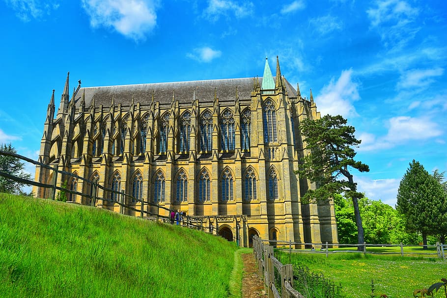 lancing college, historical, building, architecture, uk, green, HD wallpaper