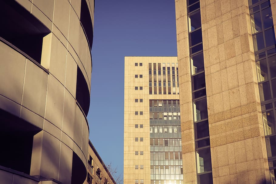 architecture, modern, building, facade, house, skyscraper, city HD wallpaper
