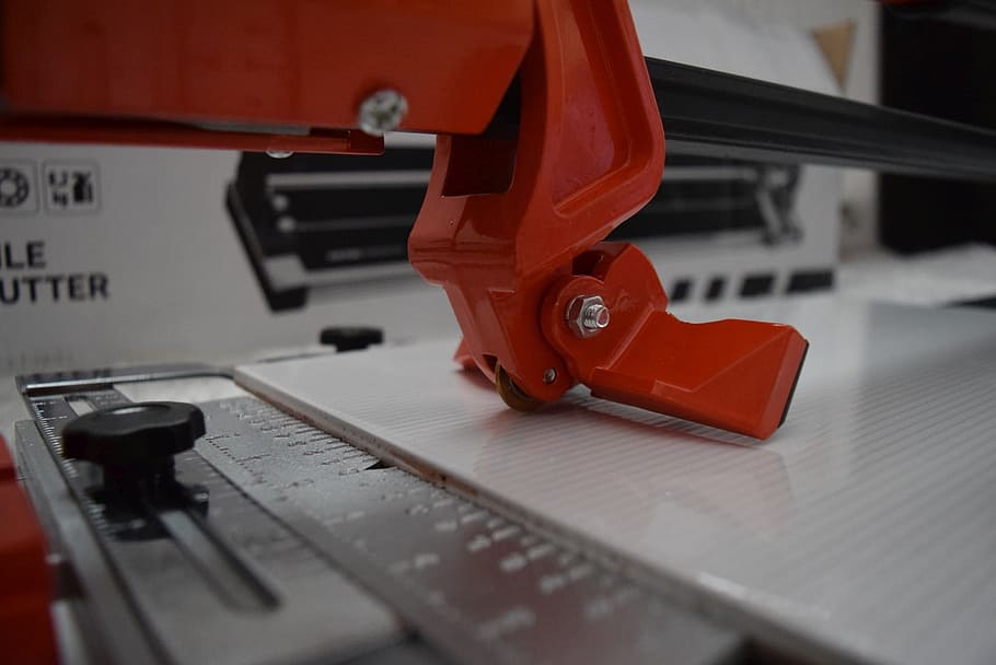 cutter, ceramic lining, tools, workshop, tiles, ceramic tiles HD wallpaper