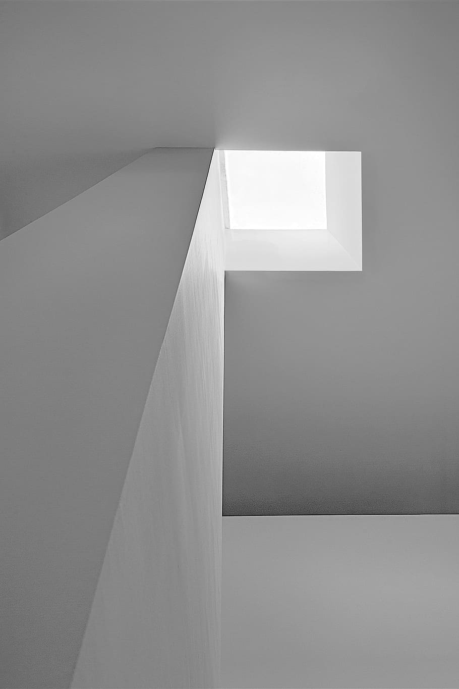 Architecture, Museum, Lines, construction, sparse, indoors HD wallpaper