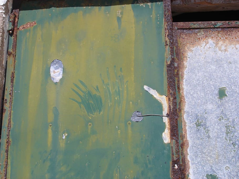 goal, iron, grunge, hand, reprint, dust, color, green, door HD wallpaper