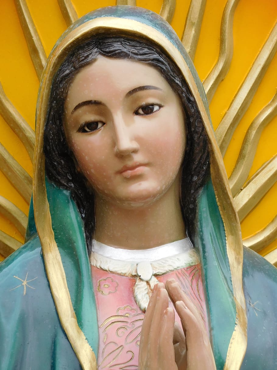blessed mary, mother of god, religious, catholic, spiritual, HD wallpaper