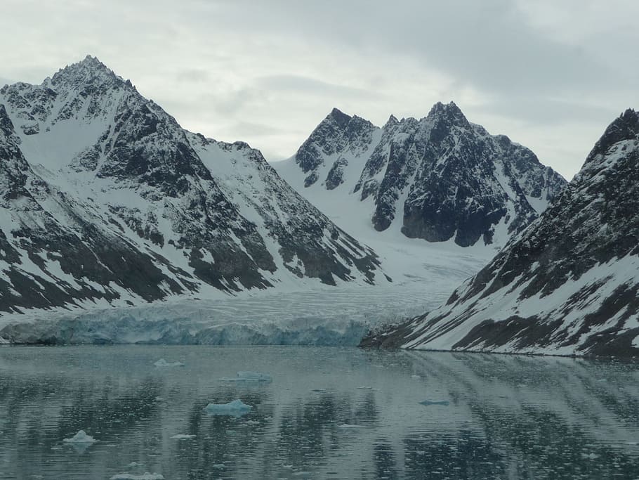 magdalenengletscher, spitsbergen, cruise, cold temperature, HD wallpaper