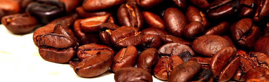 coffee beans, Cafe, Roasted, caffeine, brown, aroma, coffee roasting HD wallpaper