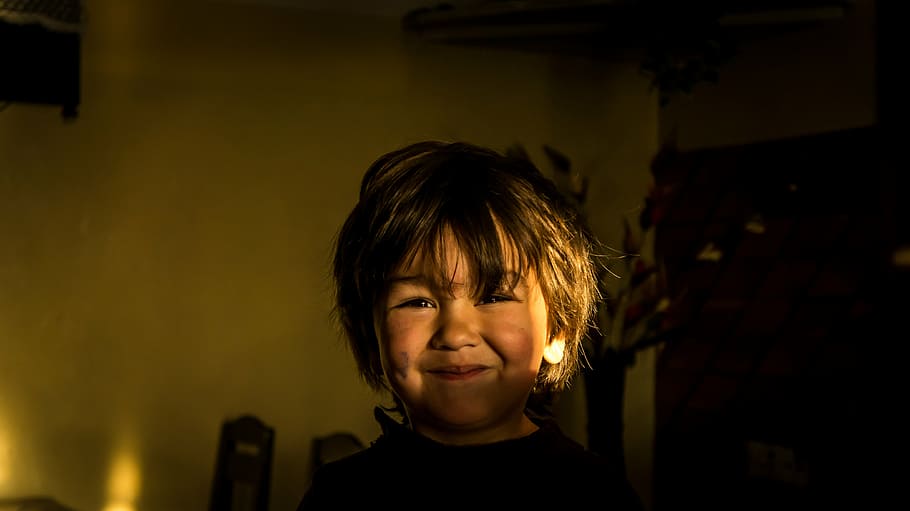blonde, boy, child, cute, dirty, face, facial expression, happiness HD wallpaper