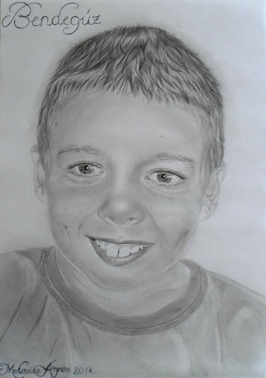 Boy Sketch Drawing Creative Art - Drawing Skill