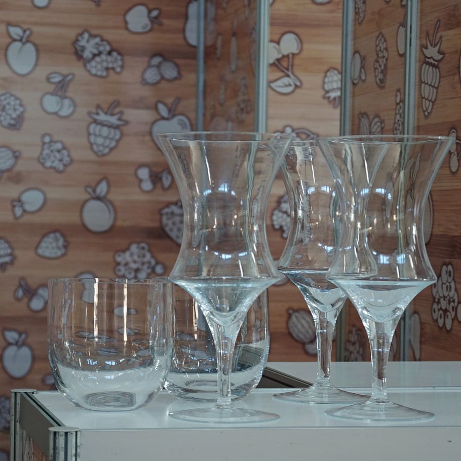 glass, giant, set, studio, curves, simplicity, line, drinking glass HD wallpaper