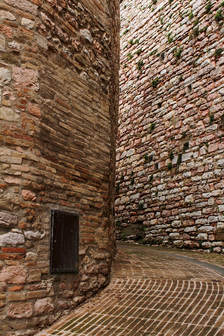 old, brick, stone's, architecture, brick wall, built structure HD wallpaper