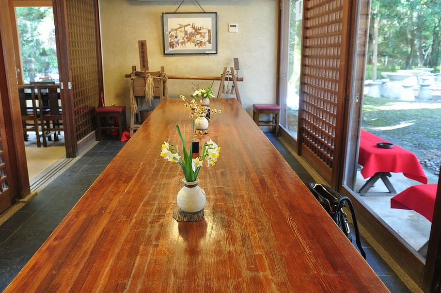 japan, tea, damiao, indoors, wood - Material, table, design HD wallpaper