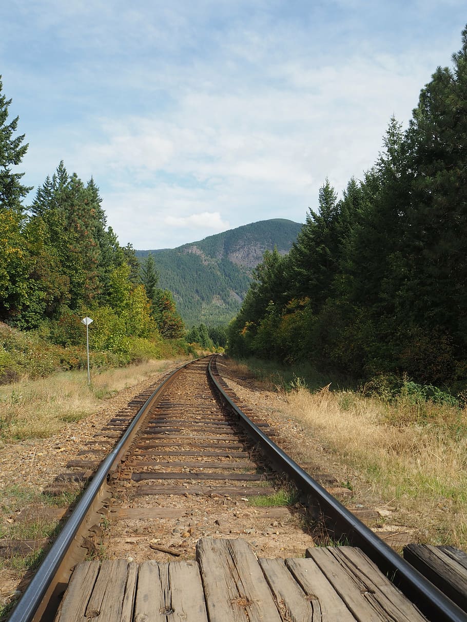 canada, railway, track, train, railroad Track, transportation HD wallpaper