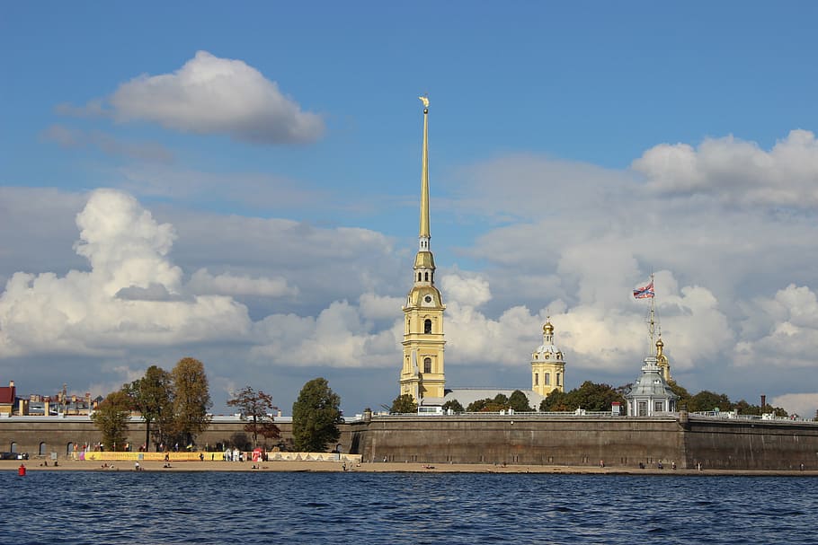architecture, building, sky, emily, water, built structure HD wallpaper