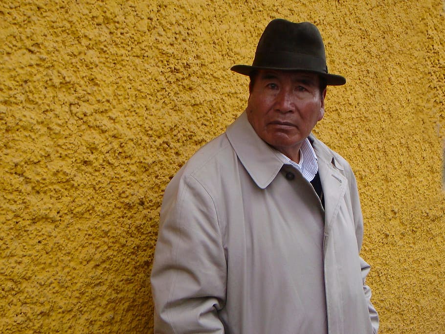 peru, man, raincoat, secret agent, espionage, one person, hat HD wallpaper