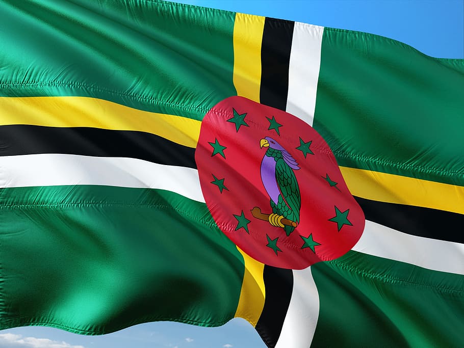 Hd Wallpaper International Flag Dominica Caribbean Small Antilles Patriotism Wallpaper Flare