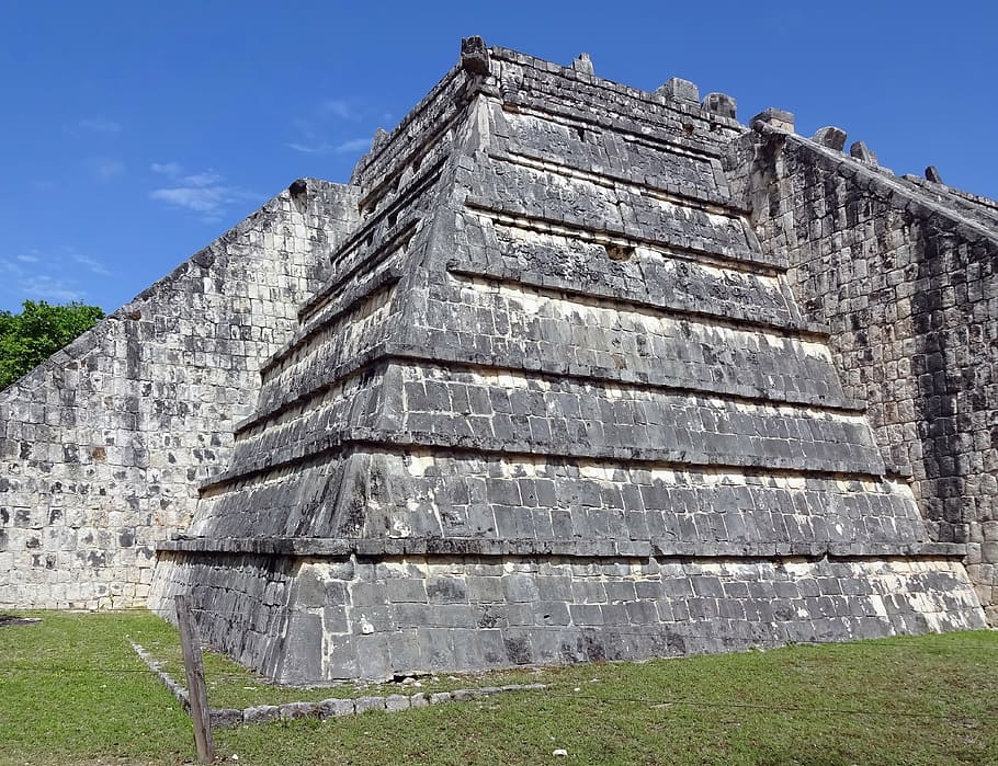 mexico, chichen itza, pyramid, maya, ruins, columbian civilization, HD wallpaper