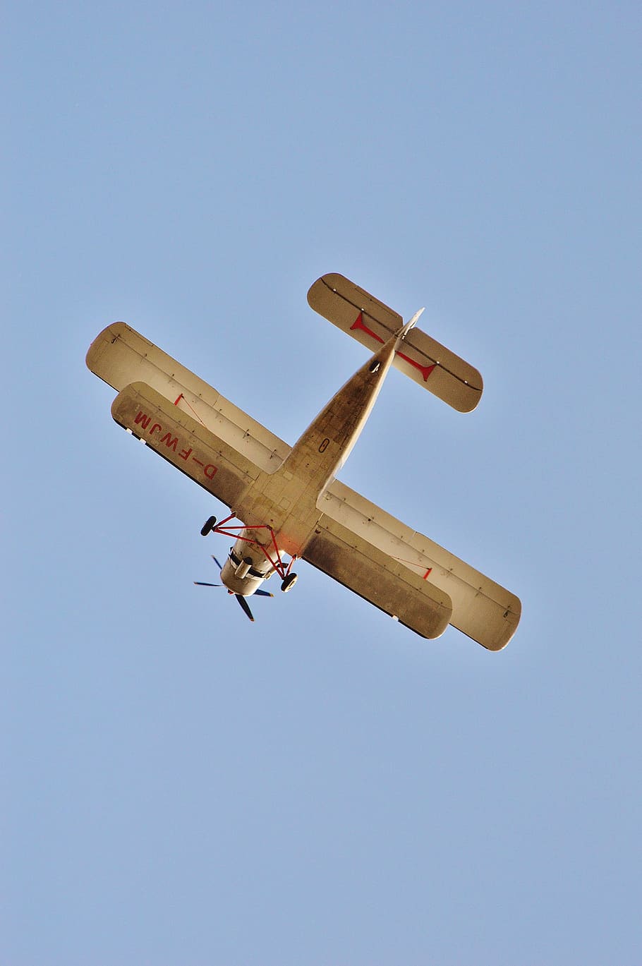aircraft, double decker, old, fly, flight, airplane, air Vehicle HD wallpaper