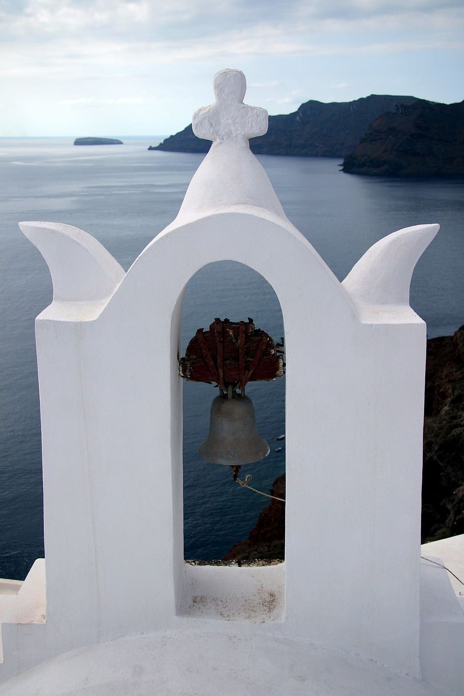 Santorini, Greek, Island, Cyclades, greek island, caldera, white houses
