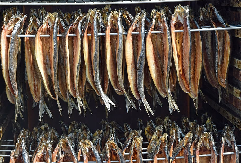 kippers, herring, smoked, fish, gourmet, seafood, freshness HD wallpaper