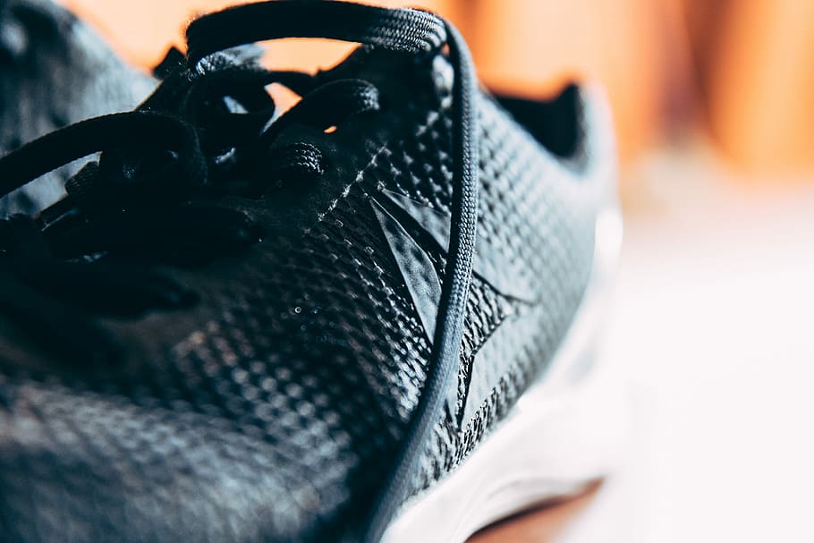 Reebok nano 7, closeup photo of black Dainese low-top shoe, trainer HD wallpaper